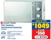Russell Hobbs 20L Manual Microwave RHMA20L 10058511