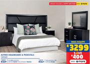 Astrid Headboard & Pedestals 10295601