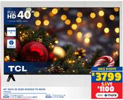 TCL 40" 2K QLED GOOGLE TV 40S5K (10304452)