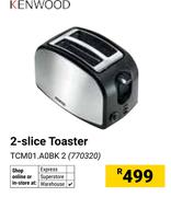 Kenwood 2 Slice Toaster TCM01.A0BK 2 (770320)