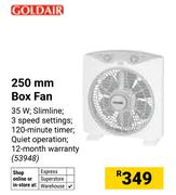 Goldair 250mm Box Fan (53948)
