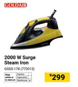 Goldair 2000W Surge Steam Iron GSSS-178 (770013)