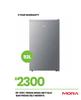 Mora 92L Metallic Bar Fridge M125RTS 20-529