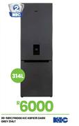 KIC 314L Dark Grey Fridge KBF635 20-589