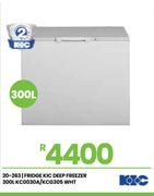 KIC 300L WHT Deep Freezer/Fridge KC0030A/KCG305 20-263