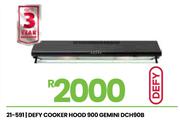 Defy 900 Gemini Cookerhood DCH90B 21-591
