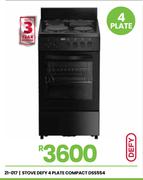 Defy 4 Plate Compact Stove DSS554 21-017