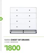 Nara Chest Of Draws 4-048