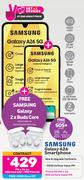 2 x Samsung Galaxy A26 Smartphone + Free 2xSamsung Galaxy Buds Core-On Red Flexi 230 + Red Flexi 85
