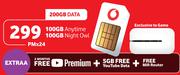 Vodacom 200GB Data Sim With Free Mifi Router