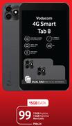 Vodacom Mobile Sim With Vodacom 4G Smart Tab 8-On 15GB Data