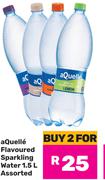 Aquelle Flavoured Sparkling Water Assorted-For 2 x 1.5L