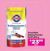 Snowflake Baking Powder Refill-200g Each