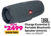 JBL Charge Essential 2 Portable Bluetooth Speaker OH4614 (836477)