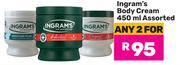 Ingram's Body Cream Assorted-For Any 2 x 450ml