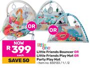 Little one Little Friends Bouncer Or Little Friends Play Mat Or Party Play Mat-Each