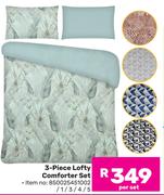 3-Piece Lofty Comforter Set-Per Set