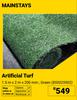 Mainstays Artificial Turf 850025902-1.5m X 2m X 200mm