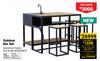 Outdoor Bar Set 850035827