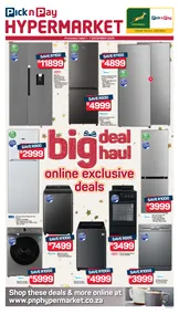 Pick n Pay Hypermarket : Big Deal Haul (01 December - 07 December 2025)