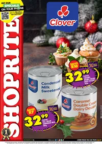 Shoprite Western Cape : Clover Promotion (01 December 2025 - 04 January 2026)
