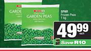 Spar Frozen Peas-1kg 