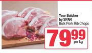 Your Butcher By Spar Bulk Pork Rib Chops-Per Kg