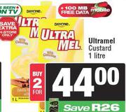 Ultramel Custard-For 2 x 1Ltr