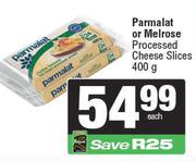 Parmalat Or Melrose Processed Cheese Slices-400g