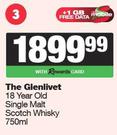 The Glenlivet 18 Year Old Single Malt Scotch Whisky-750ml