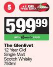 The Glenlivet 12 Year Old Single Malt Scotch Whisky-750ml