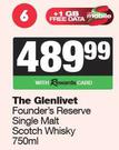 The Glenlivet Founder's Reserve Single Malt Scotch Whisky-750ml