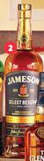 Jameson Select Reserve Blended Irish Whisky-750ml