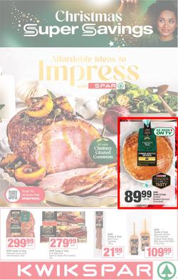KWIKSPAR Western Cape : Christmas Super Savings (08 December - 28 December 2025), page 1