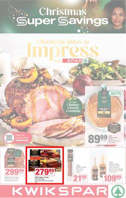 KWIKSPAR Western Cape : Christmas Super Savings (08 December - 28 December 2025), page 1