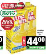 Ultramel Custard-For 2 x 1 Ltr