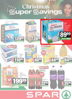 SUPERSPAR Western Cape : Christmas Super Savings (08 December - 28 December 2025), page 1
