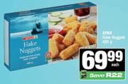 Spar Hake Nuggets-480g Each