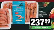 Spar Argentinian King Prawns-800g Each