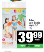Intex Arm Bands Ages 3-6-1s Each