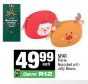 Spar Purse Assorted With Jelly Beans-Each