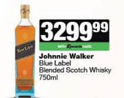 Johnnie Walker Blue Label Blended Scotch Whisky-750ml