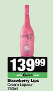 Strawberry Lips Cream Liqueur-750ml