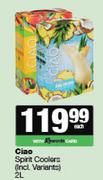 Ciao Spirit Coolers-2L Each