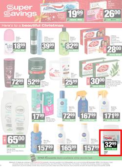 SUPERSPAR Western Cape : Christmas Super Savings (08 December - 28 December 2025), page 31