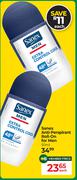 Sanex Anti-Perspirant Roll-On For Men-50ml Each