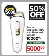 Braun Silk Expert IPL Hair Removal System
