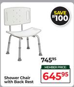 Shower Chair With Back Rest
