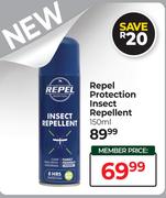 Repel Protection Insect Repellent-150ml