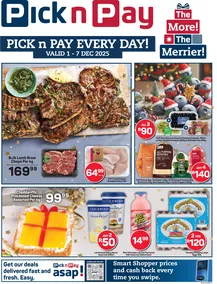 Pick n Pay Western Cape : Weekly Specials (01 December - 07 December 2025)